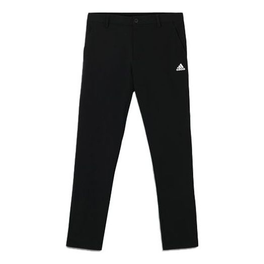 adidas Tr 3s Pants Logo Golf Sports Long Pants Black GM3653