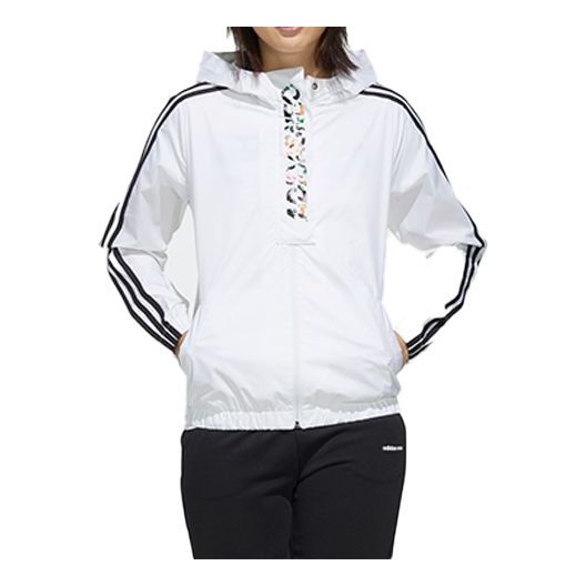 (WMNS) adidas neo Faves Wb Jacket White FP7321