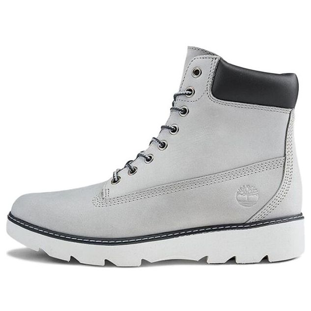 (WMNS) Timberland Keeley Field 6 Inch Wide-Fit Boots 'Light Grey' A26JM