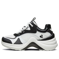 (WMNS) Skechers Solei St Low-Top Daddy Shoes White/Black 74190-WBK
