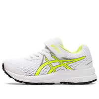 (PS) ASICS Gel-Contend 7 K 'White Yellow' 1014A194-114
