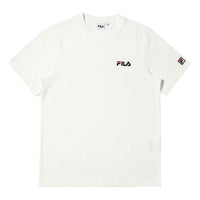 FILA Logo Sports Short Sleeve White FS2RSD2102X-OWH