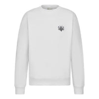 DIOR x Stussy Bee Embroidered Sweatshirt White 033J603C0531-C085