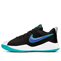 (GS) Nike Team Hustle Quick 2 Black/White/Blue AT5298-009