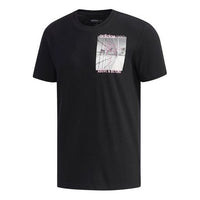 adidas neo M Cs Su Tee Ss Round Neck Short Sleeve Black EJ7081