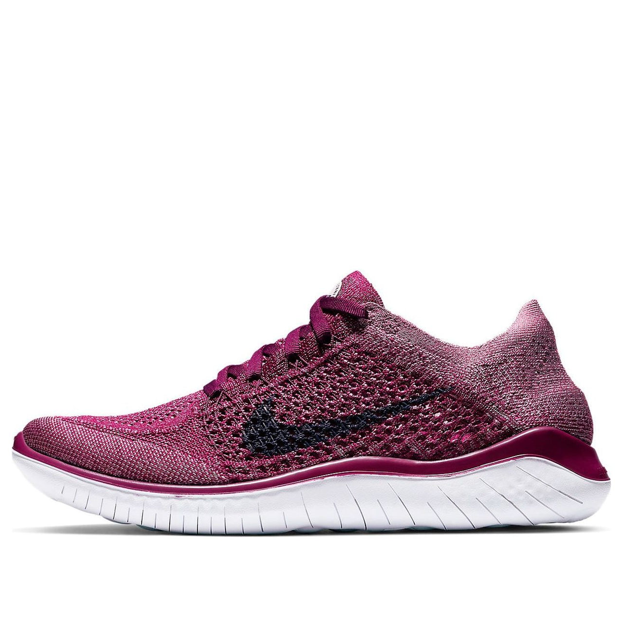 (WMNS) Nike Free RN Flyknit 2018 'Raspberry Red' 942839-600