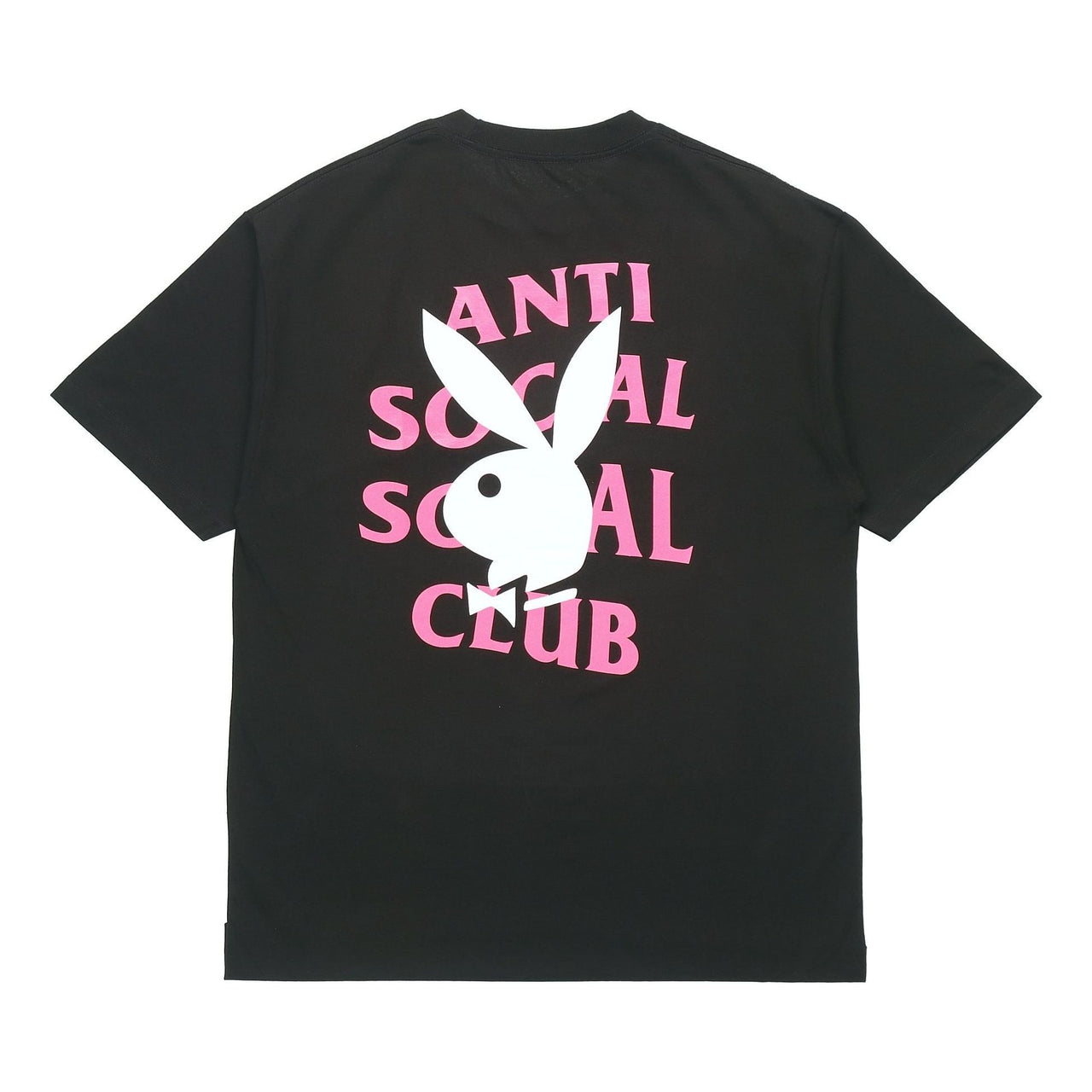 ANTI SOCIAL SOCIAL CLUB x PLAYBOY Unisex Logo Tee Black ASST281