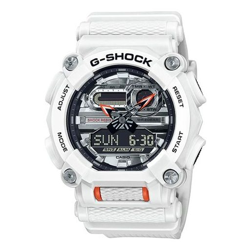 CASIO G-Shock Analog-Digital 'White' GA-900AS-7APR