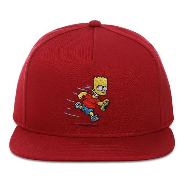 (GS) Vans x The Simpsons Snapback Hat 'Red' VN0A4TQJ17A