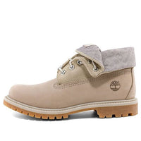 (WMNS) Timberland Roll Top Boots Basic 'Beige with Light Grey' A44T8W