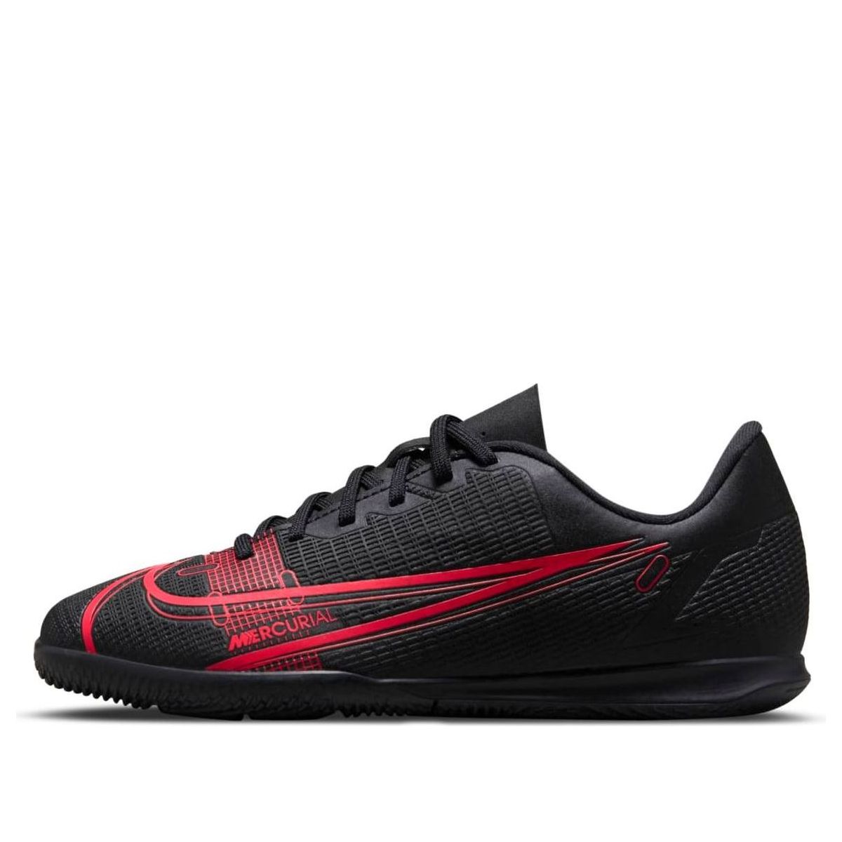 (GS) Nike Mercurial Vapor 14 Club IC 'Black Red' CV0826-090