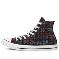 Converse Chuck Taylor All Star Canvas Shoes Black/White/Red 170108C