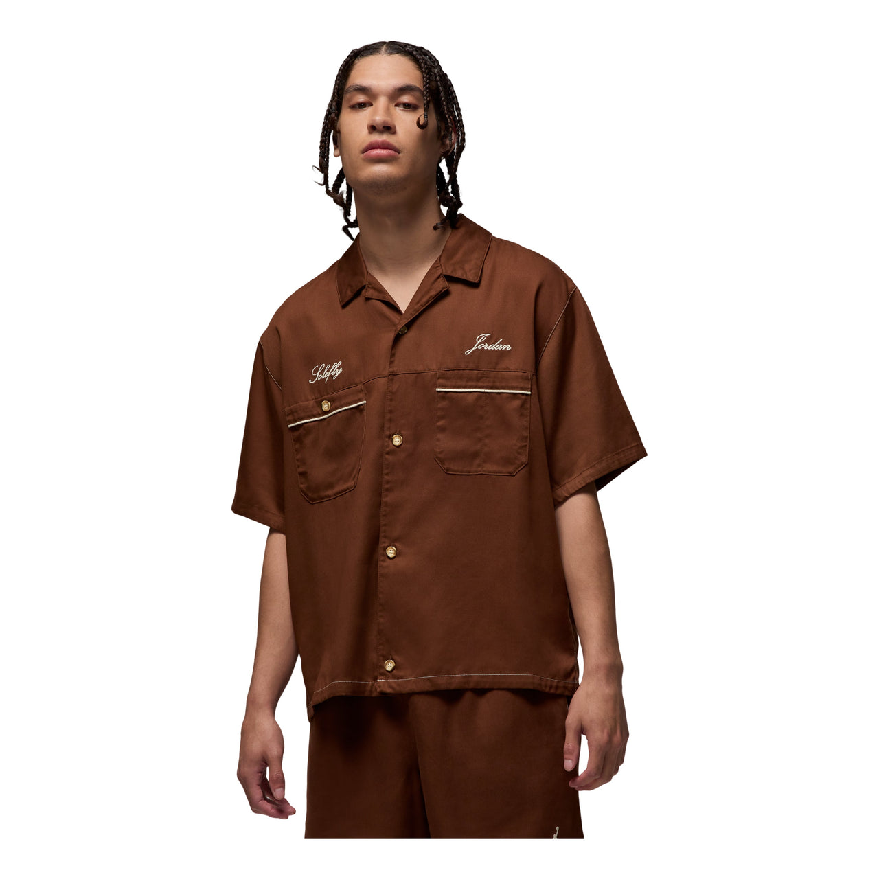 Air Jordan x SoleFly Barista Shirt 'Baroque Brown' HM5039-259