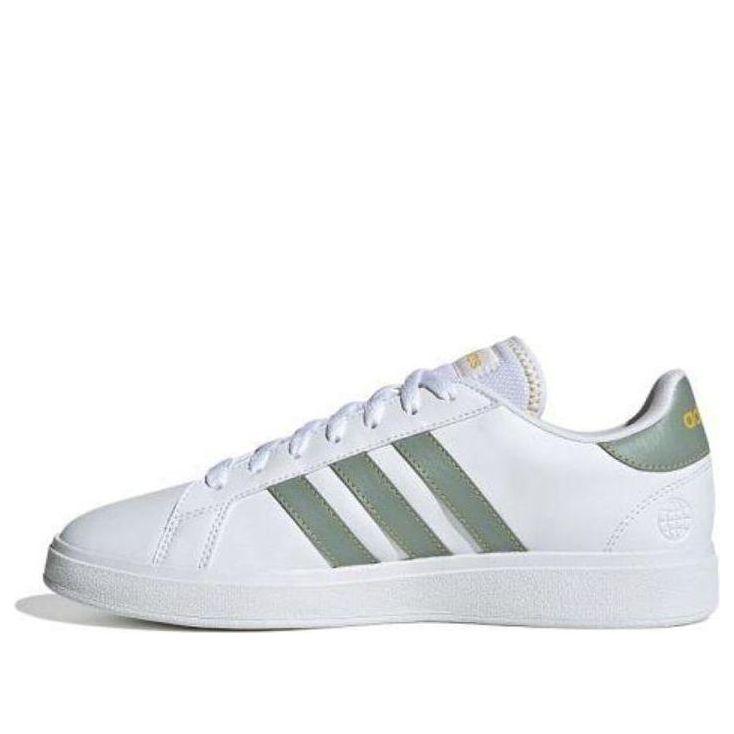 adidas neo Grand Court Base 2.0 'White Green' ID4456