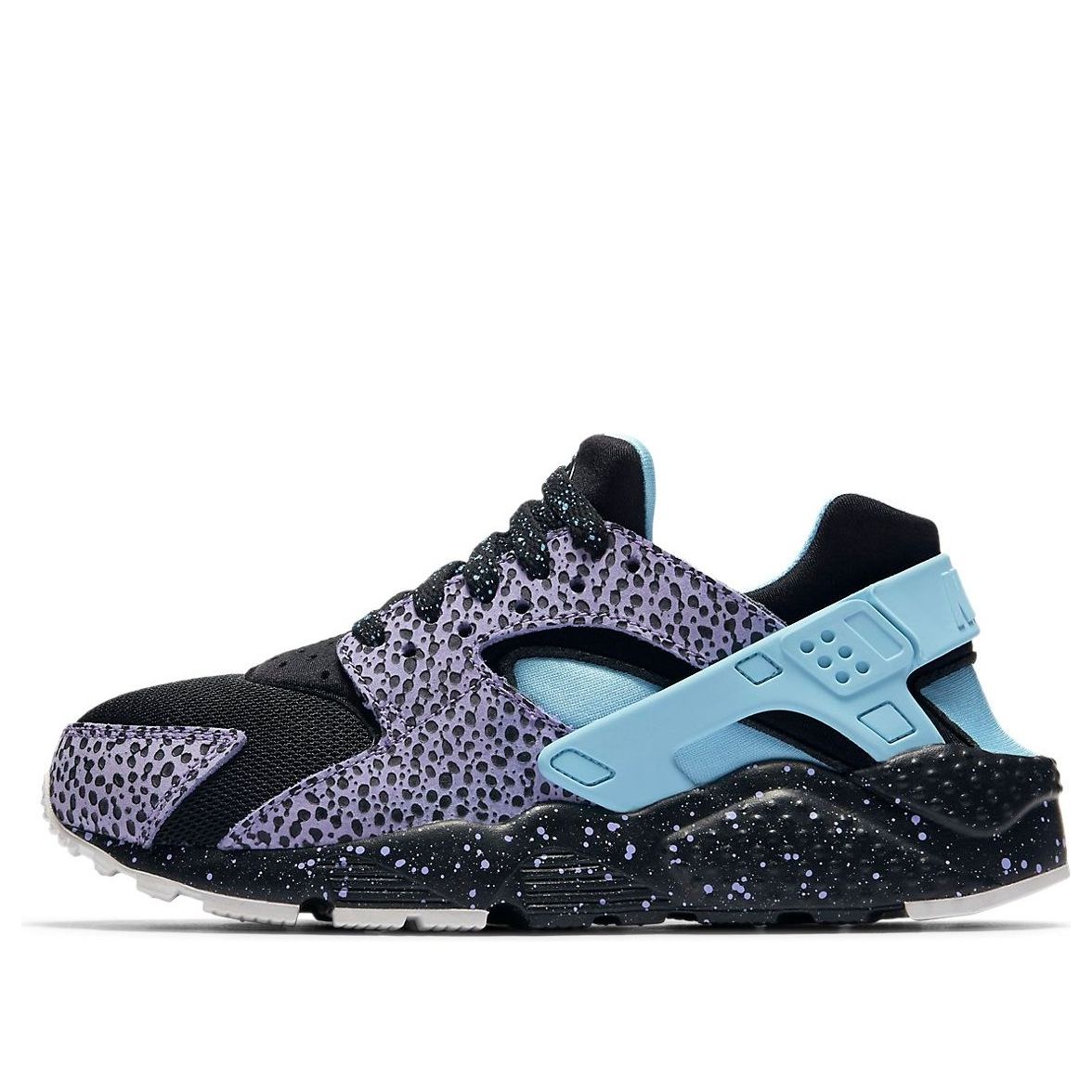 (GS) Nike Air Huarache Run Pinnacle Qs 'Black Blue Purple' AJ3690-001