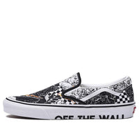 Vans Unisex Slip-On Sneakers Black/White VN0A4BV3017