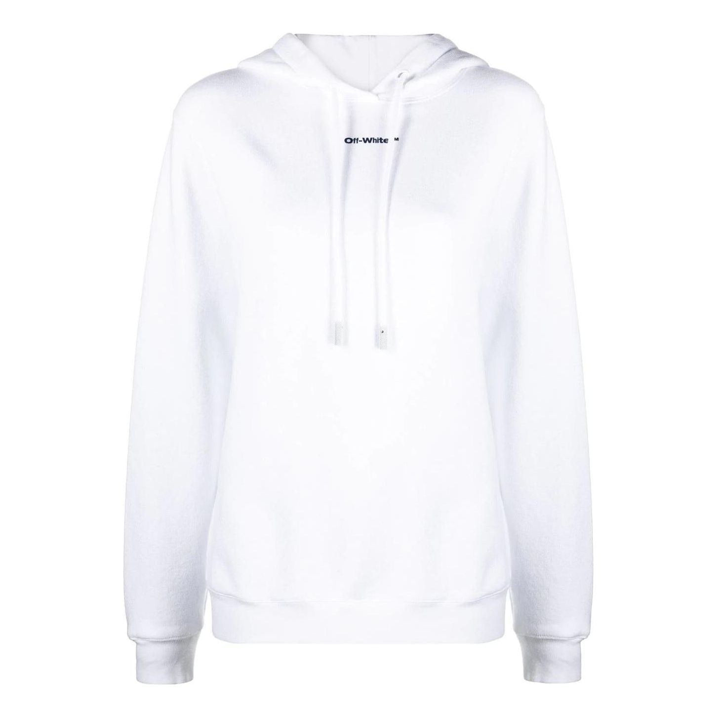 (WMNS) Off-White Arrows Cotton Hoodie 'White' OWBB035F22JER0050184
