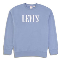 Men's Levis Logo Printing Round Neck Blue 39134-0002