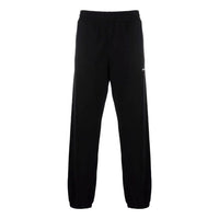 Men's Off-White SS22 Solid Color Logo Printing Casual Sports Pants/Trousers/Joggers Version Black OMCH029S22FLE01810011001