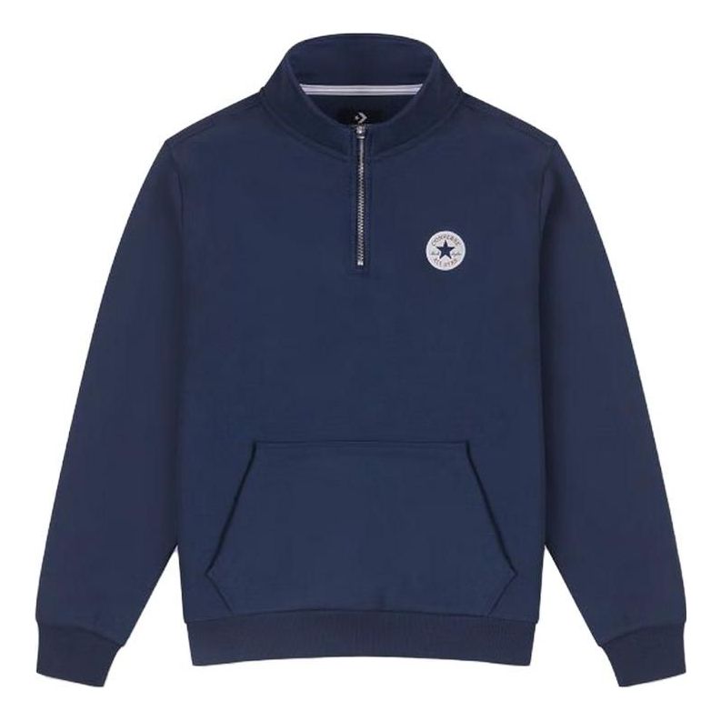Converse All Star Retro Quarter Zip Sweater Asia Sizing 'Navy' 10025910-A01