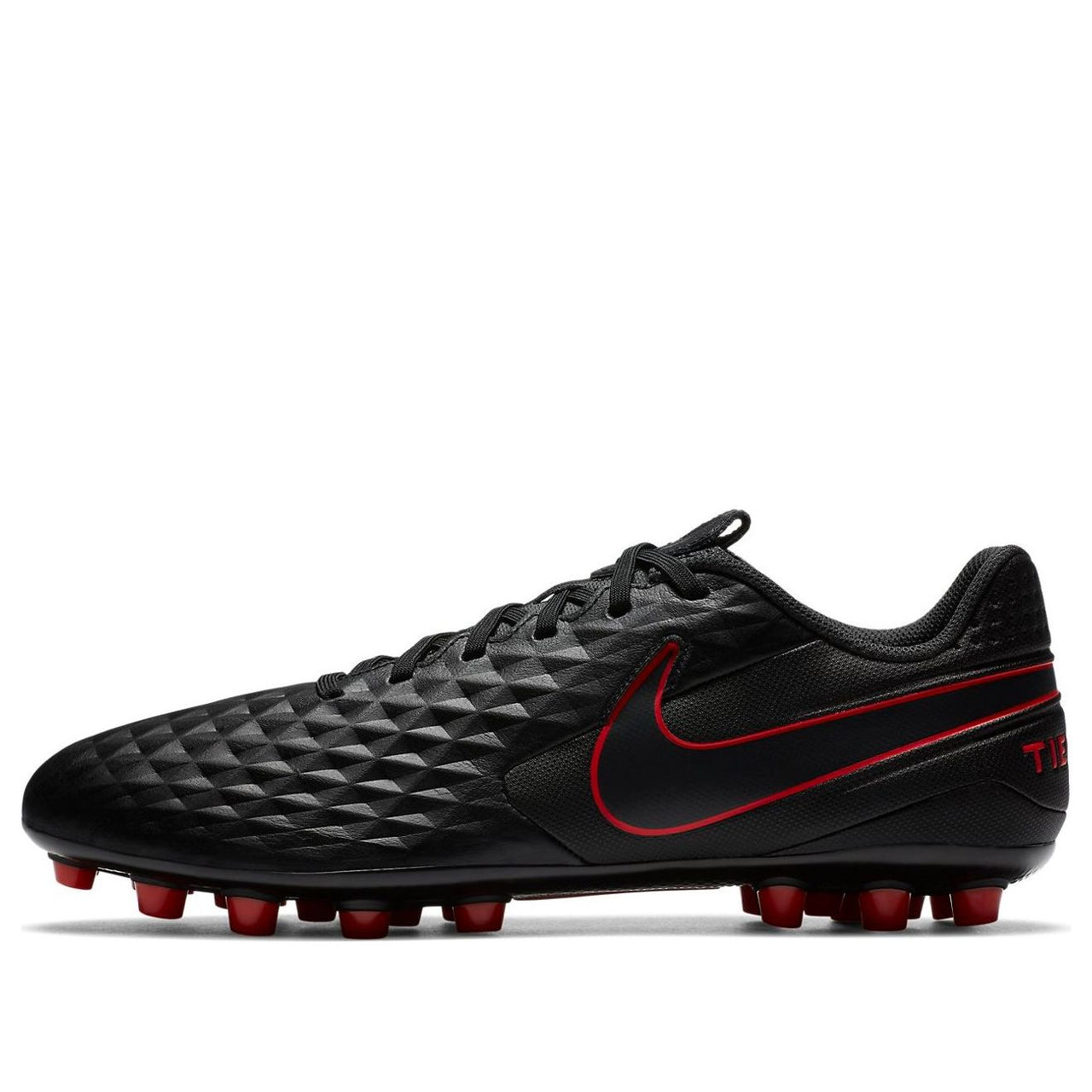Nike Tiempo Legend 8 Academy AG Artificial Grass 'Black Red' AT6012-060