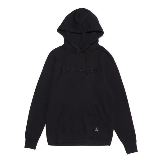 Converse Essentials Pullover Hoodie Asia Sizing 'Black' 10008356-A01
