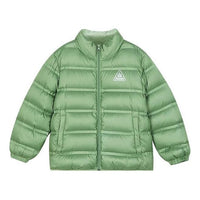(PS) Skechers Windbreaker Down Jacket 'Green White' L423K058-02SH