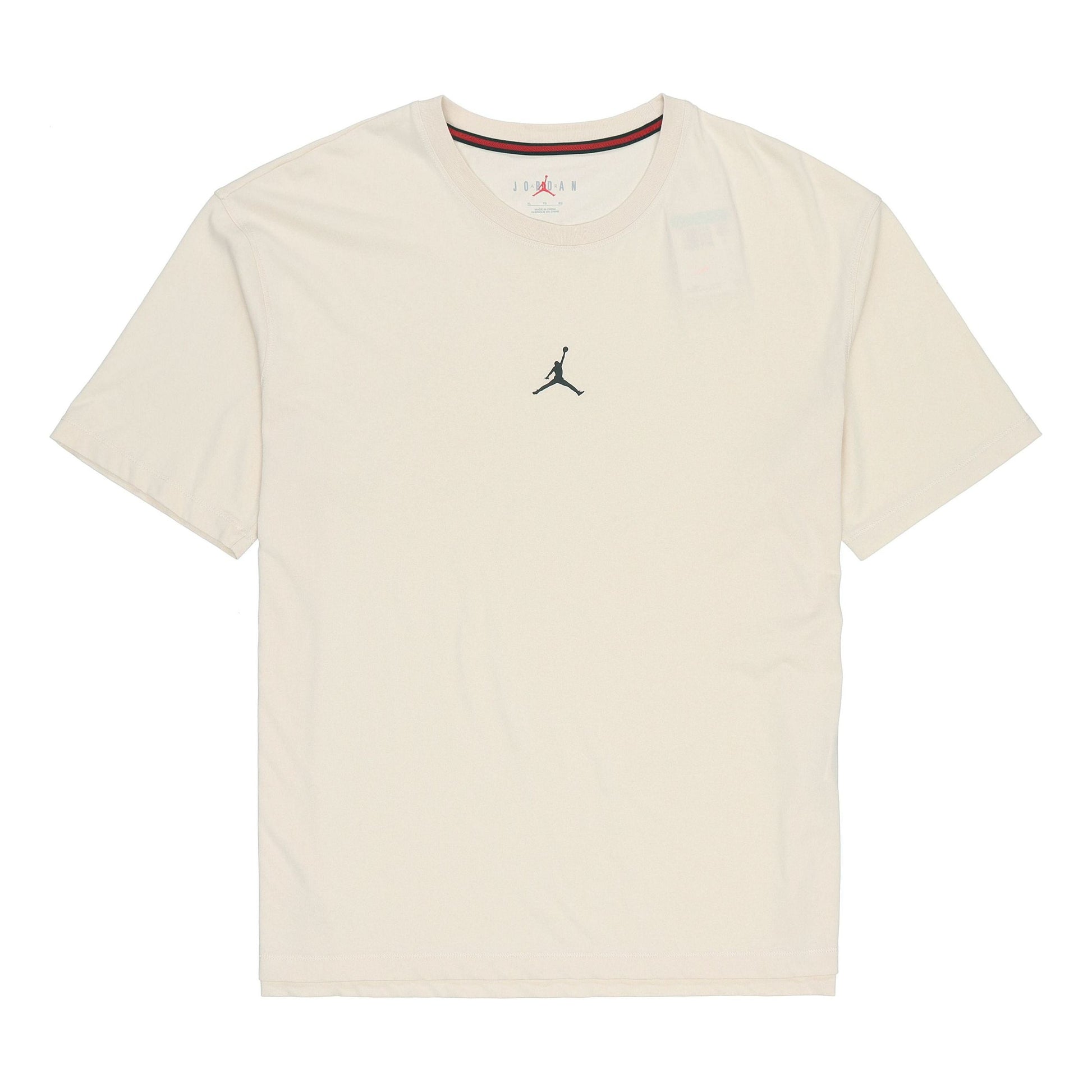 Air Jordan Solid Color Round Neck Short Sleeve T-Shirt Men's White DH8922-219