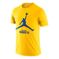 Air Jordan NBA Denver Nuggets Essential T-shirt 'Yellow Blue' FD1465-728