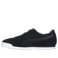 PUMA Roma Suede Running Shoes Black/White 365437-08