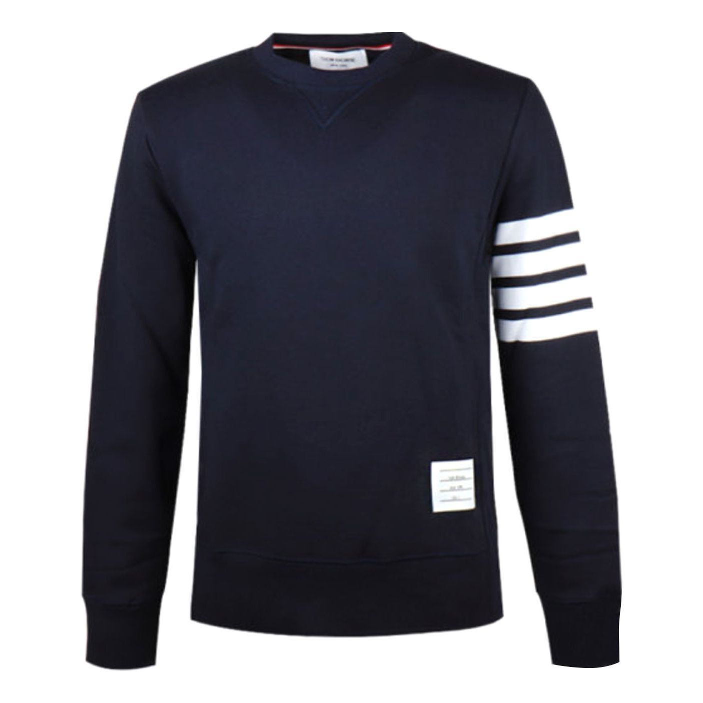 (WMNS) THOM BROWNE Long Sleeve T-Shirt 'Navy' FJS066A-06221-415