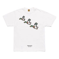 HUMAN MADE Unisex Dry Alls Short-sleeved White HM20TE023