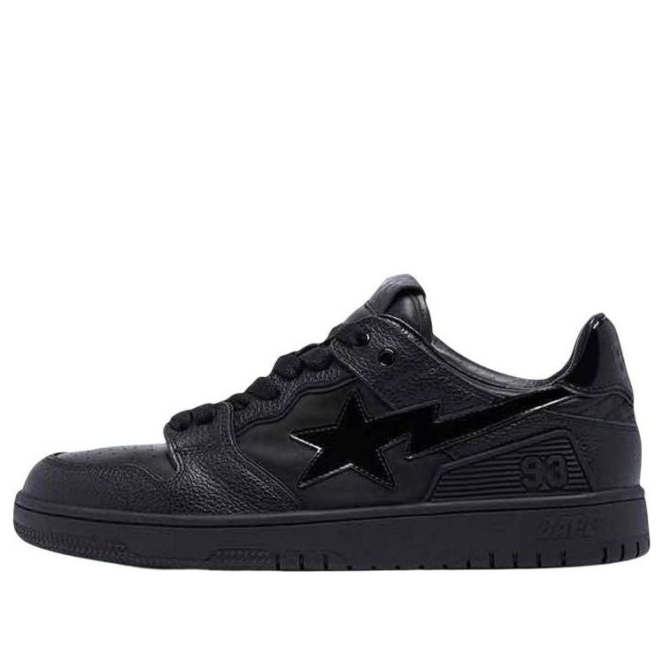 A Bathing Ape Sk8 Sta 'Triple Black' 1I70-191-010-BLACK