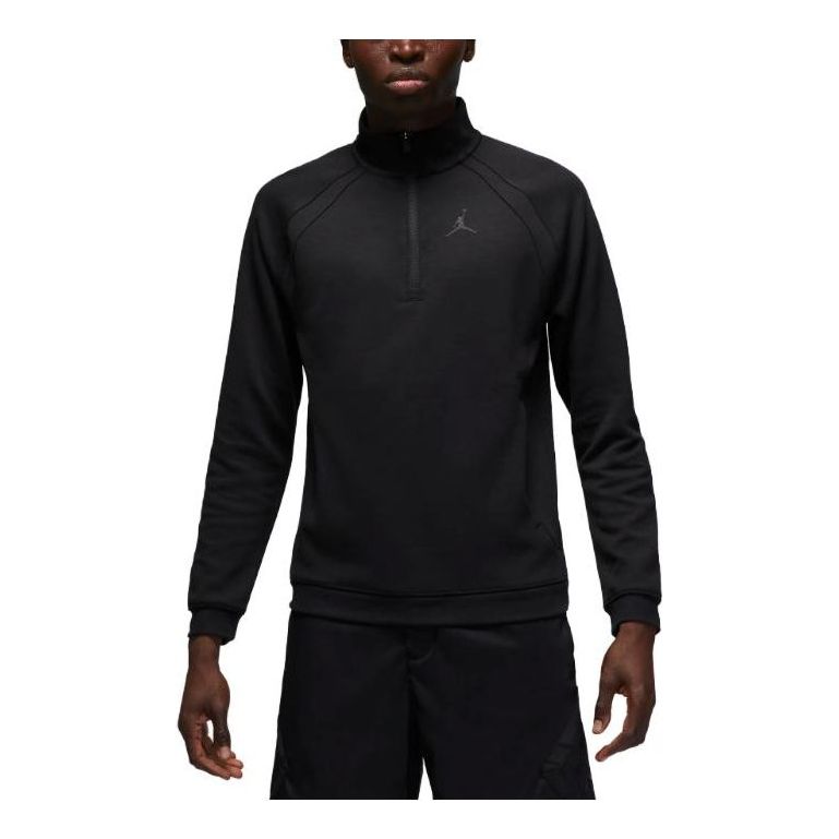 Air Jordan Sport Golf Half-Zip Top 'Black' FB7562-010