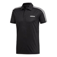 Men's adidas Training Sports POLO Black Polo Shirt DT3048