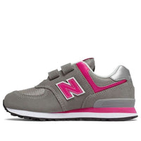 (GS) New Balance 574 Core Grey/Pink YV574GP