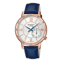 CASIO SHEEN Series Wrist Blue/ White Analog SHE-3046GLP-7C