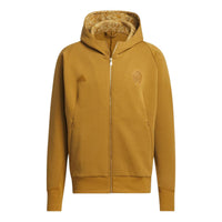 adidas Mahomes Z.N.E. Premium Full-Zip Sweatshirt Asia Sizing 'Brown' IM8085