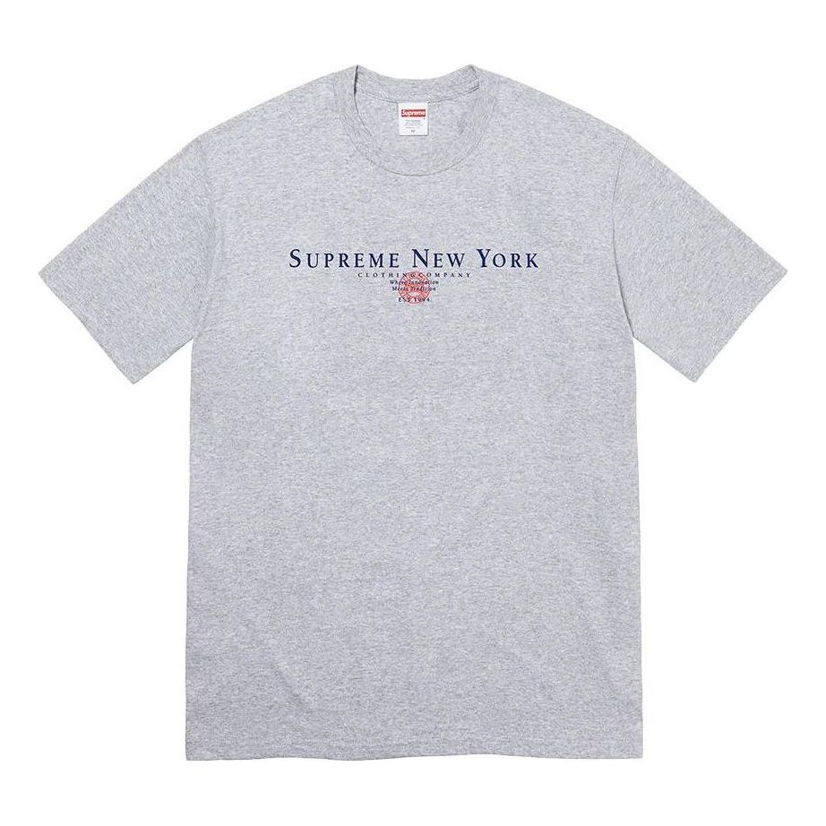Supreme FW22 Week 5 Tradition Tee T SUP-FW22-987-GRAY