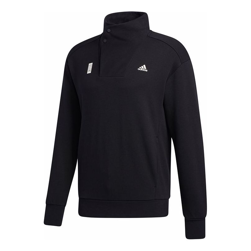 Men's adidas WJ Crew Story Pullover Black GM4466