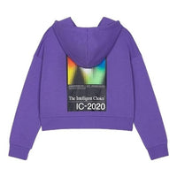 (WMNS) New Balance hooded Casual Zipper Jacket 'Purple' WJ03512MVT