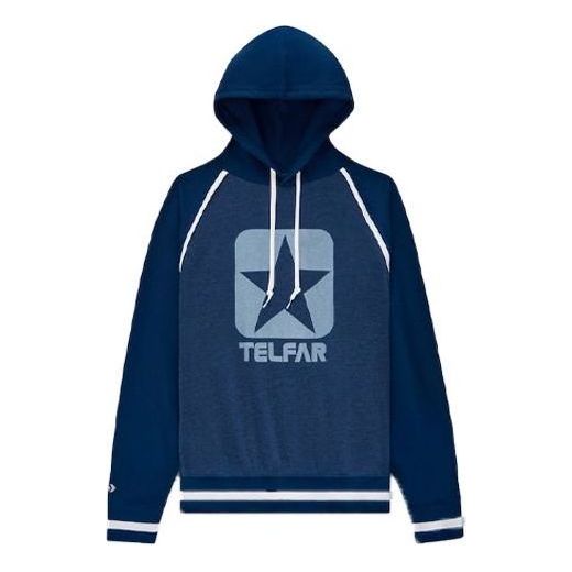 Converse x TELFAR Hoodie Asia Sizing 'Navy White' 10022845-A01