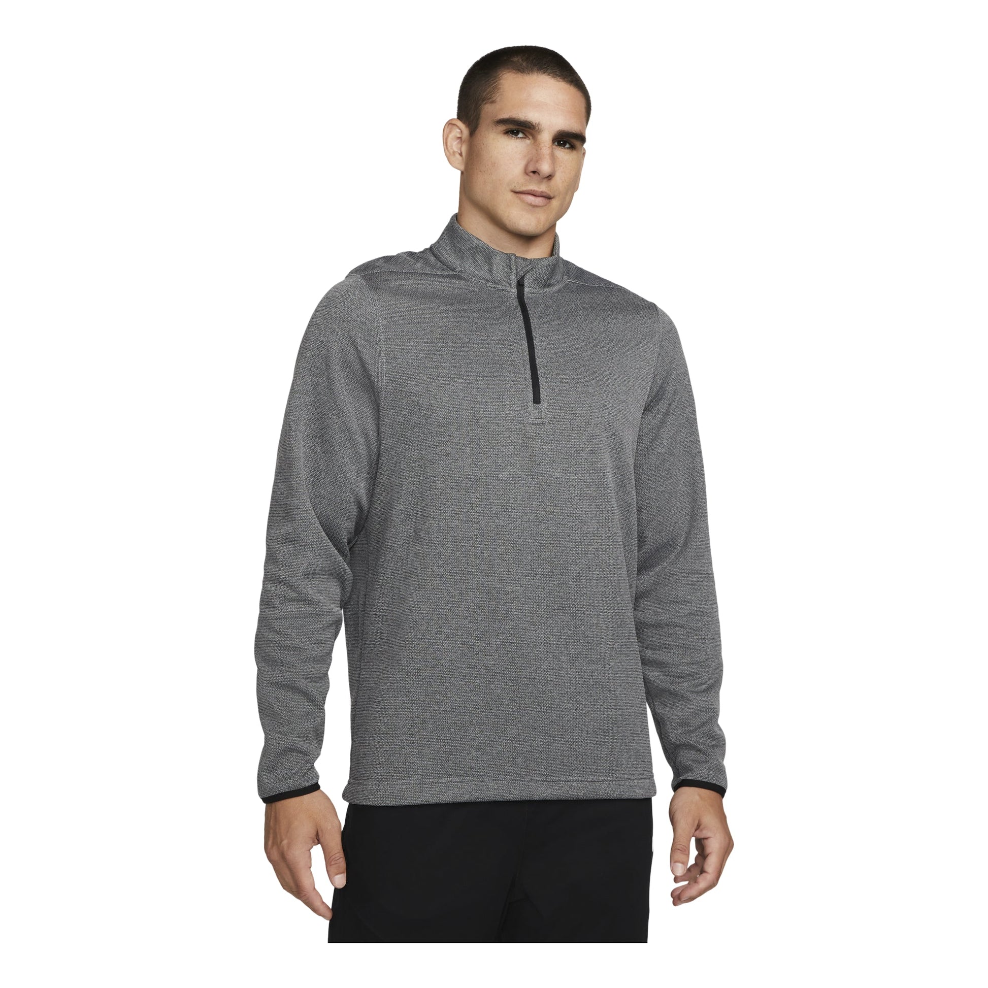 Nike Solid Color Zipper Golf Long Sleeves Hoodie Men's Grey DN1948-010