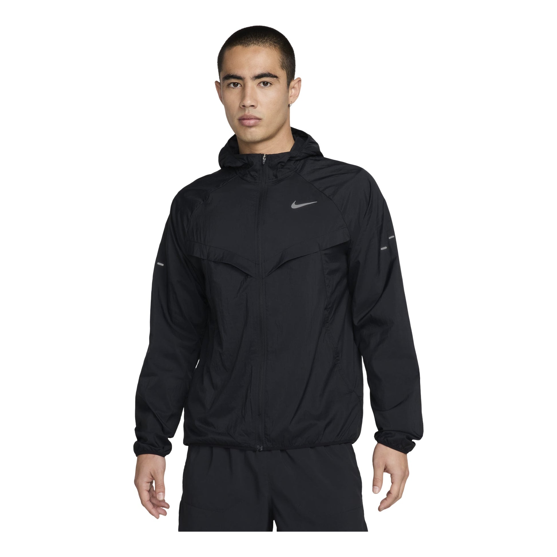 Nike Stride Repel UV Running Jacket 'Black' HV4549-010