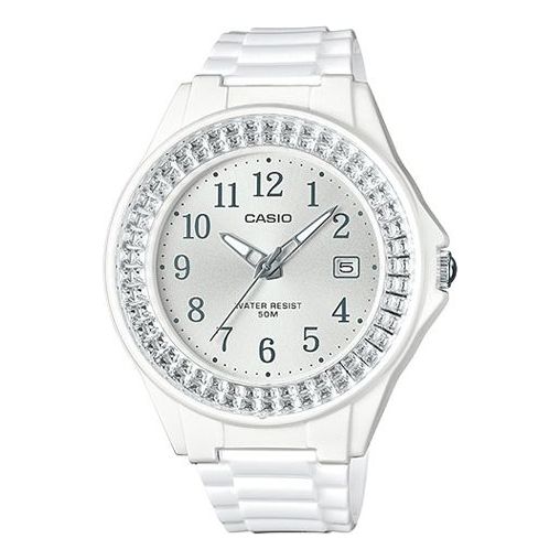 CASIO Quartz Waterproof White Analog LX-500H-7B2