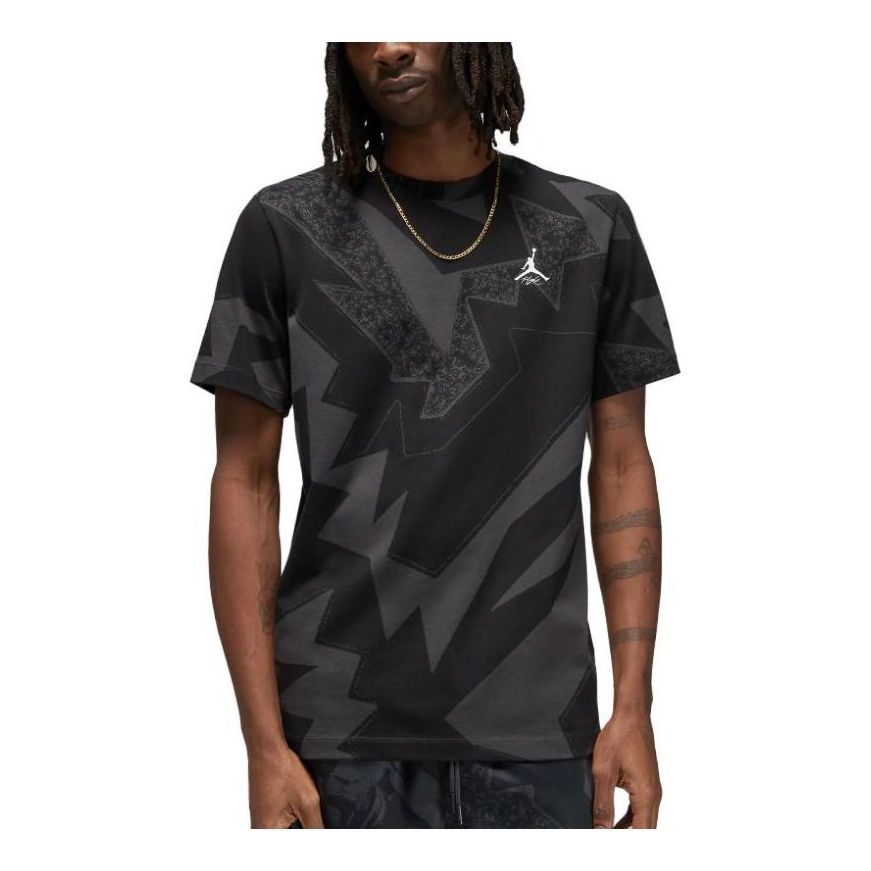 Air Jordan Essentials Printed T-Shirt 'Black' DQ7368-045