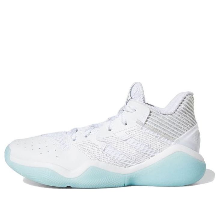 (GS) adidas Harden Stepback J 'White Blue' FV2198