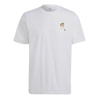 adidas Dybala Icon Emb Soccer/Football Sports Short Sleeve White HA5461