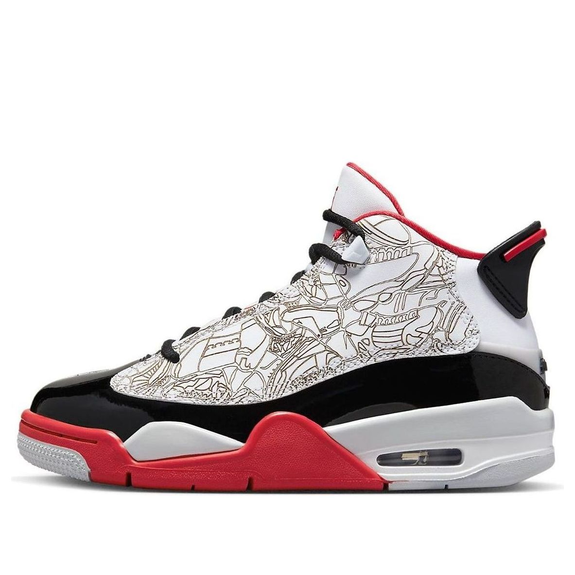 (GS) Air Jordan Dub Zero 'Varsity Red 2022' DV1360-160