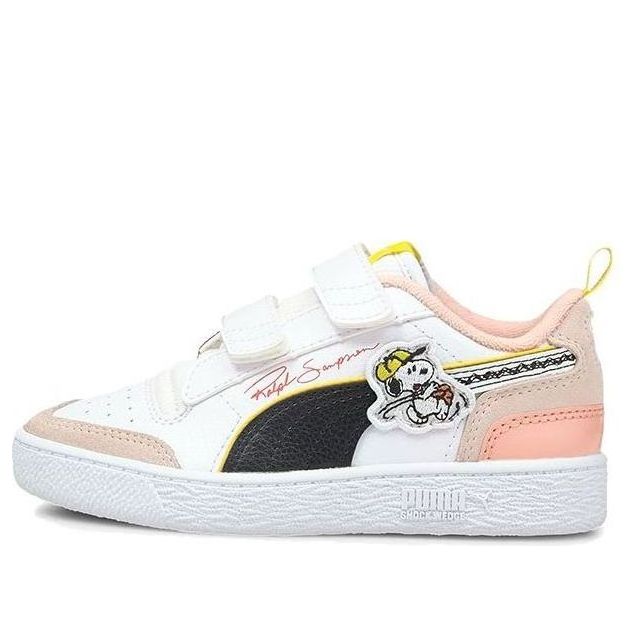 (PS) PUMA Peanuts x Ralph Sampson V 'White Black' 375794-02